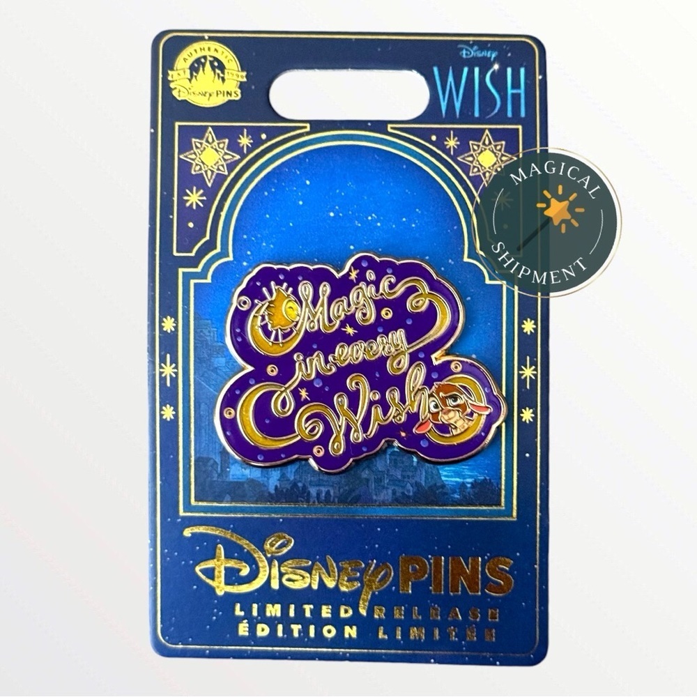Disney Parks - Wish - "Magic in Every Wish" Cast Pin | Limited Release